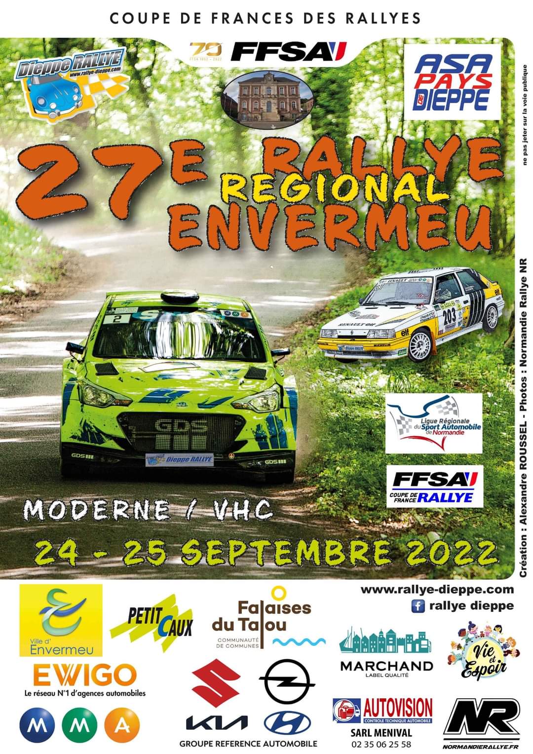 Feuille de chrono départ [1 à 240] – RallyGT Timing